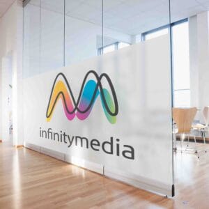 printed frosted vinyl graphics