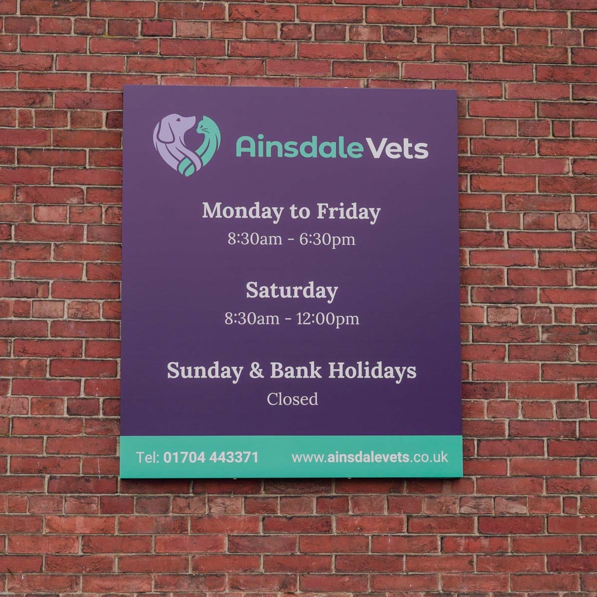 ainsdale vets acm sign tray ainsdale vets acm sign tray