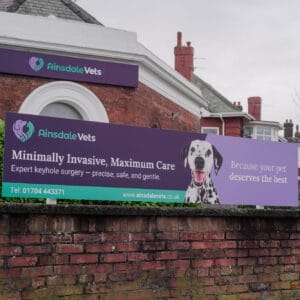 outdoor signage for shopfront