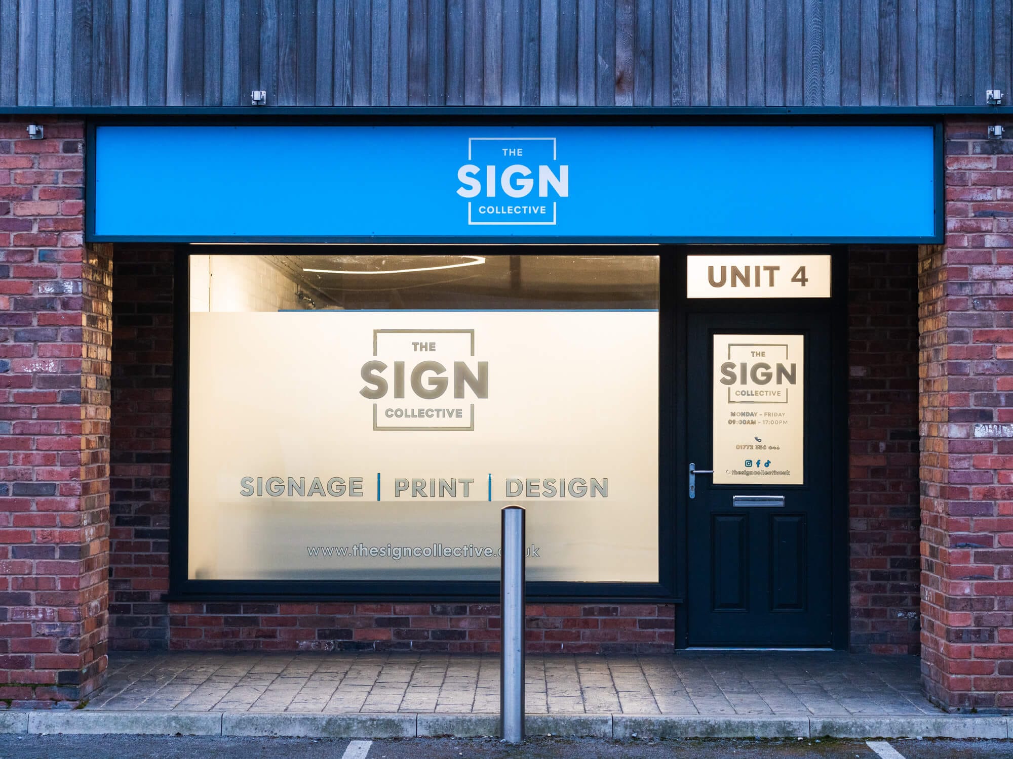 The Sign Collective Shop Front