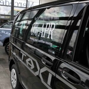 vehicle graphics installed in the north west