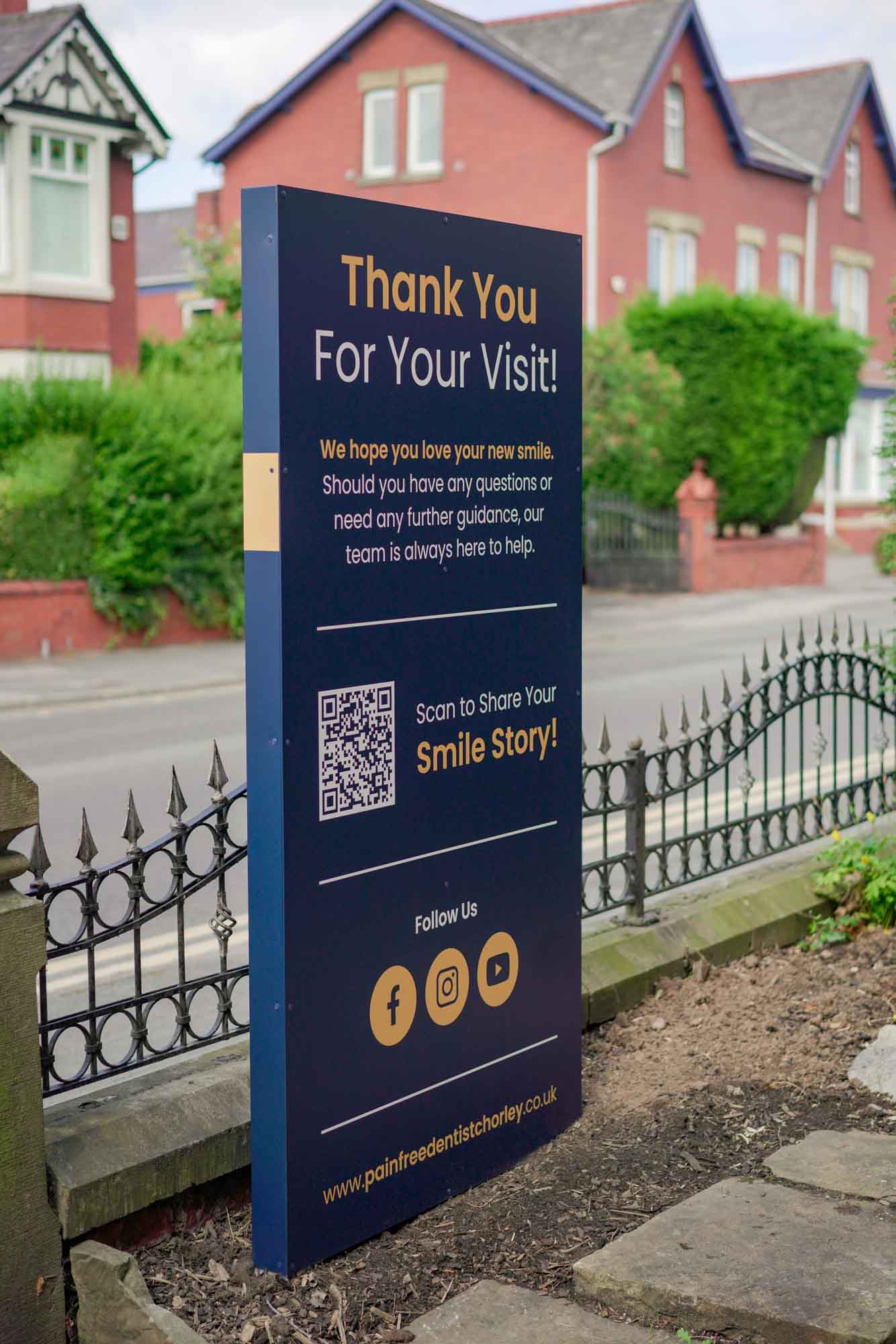 pain free dentistry monolith sign 4