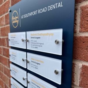 southport road dental acrylic plaques